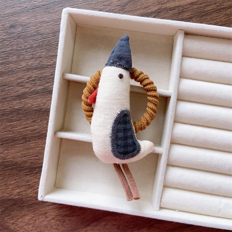 Kid Cute Animal Hair Tie Elastic Rabbit Hair Rubber Bands for Girls Baby Elephant Hair Rope Child Hairbands Hair Accessories