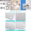 Universal Stainless Steel Hinge Repair Plates For Cabinet Door Fixing And Installation