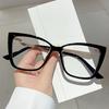 Vintage Cat Eye Women Glasses New Stylish Ultralight Eyeglasses Trendy Brand Designer High Quality Eyewear for Decoration