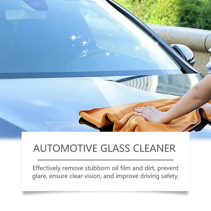 Automotive Glass Cleaner Auto Glass Cleaner 6.76fl.oz Tint Safe Window Cleaner For Car Waterproof Car Interior Glass Cleaner For