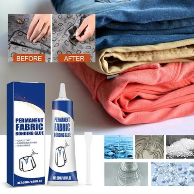Clear Strong Adhesive Waterproof Glue Fabric Repair Permanent Bond Glue Jewelry Stationery Phone Screen Instant Adhesive Sealant