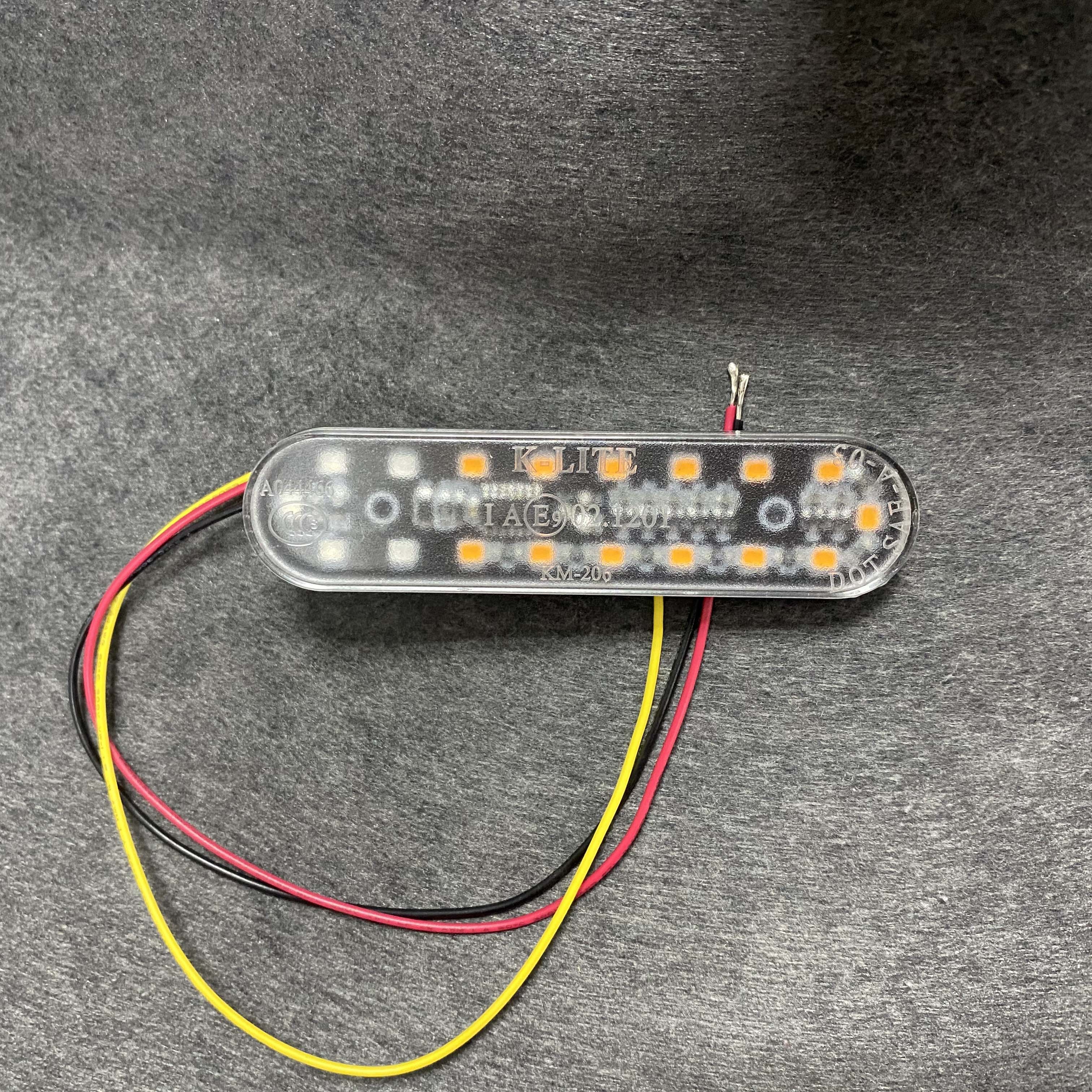 Motorcycle Electric Vehicle LED Tail Light Turn Signal Indicator Decorative Light