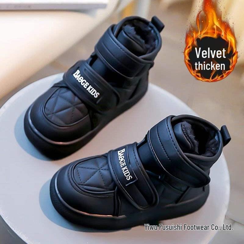 Boys' & Girls' 2025 New Winter High-Top Thickened Snow Boots