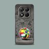 Fire Football Soccer Ball Phone Case for Xiaomi Redmi 15C 14C 12C 13C 4G Redmi Note 15 14 13 12 11 10 Pro Plus 5G 12S Soft Cover