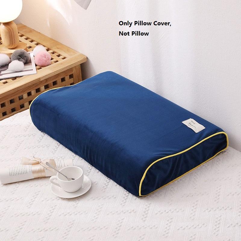 

Наволочка из пены с эффектом памяти Contour, мягкая бархатная наволочка, наволочка из латекса для шеи, защитная подушка для домашнего декора 30x50 см 40x60 см 40x60cm