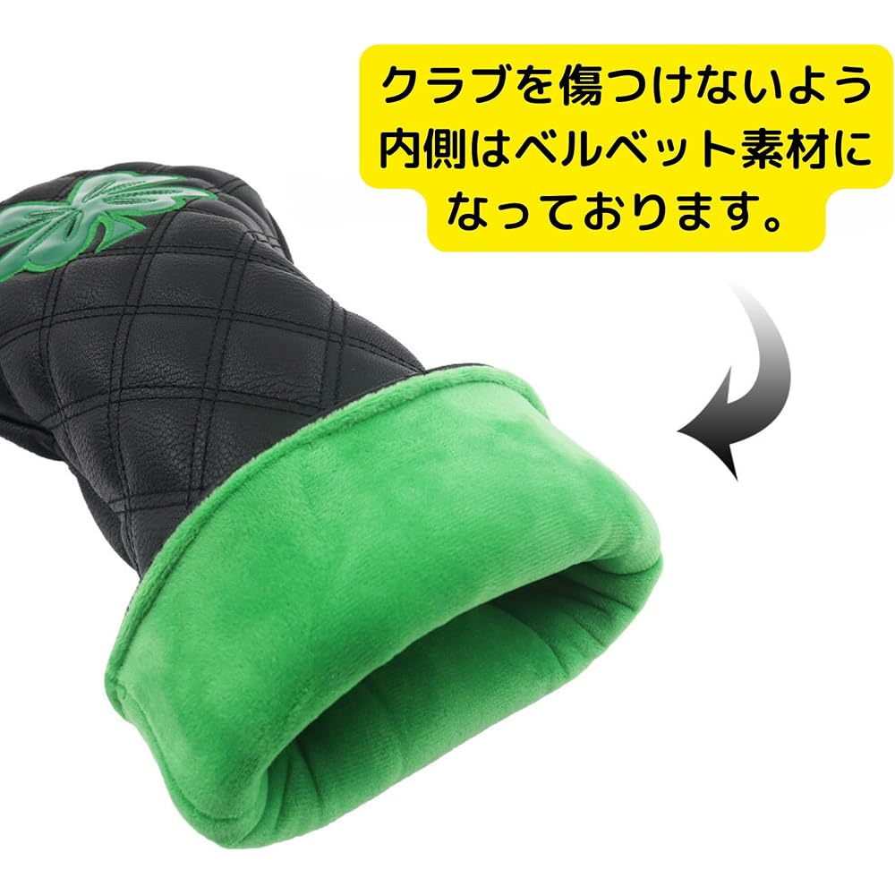 Golf Headcover, Stylish and Cool Quilted Headcover, Available In 5 Colors, High Quality Quilted M...