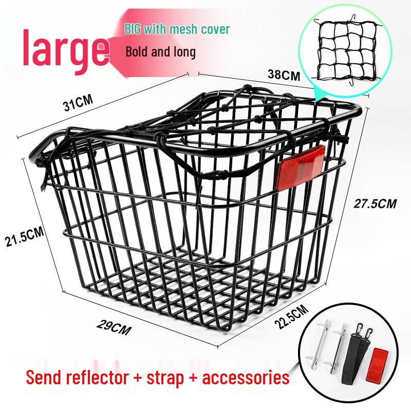 Aluminum Alloy Quick Release Bicycle Cargo Rack for Road and Mountain Bikes