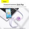 Baseus 3-in-1 66W 6A Retractable Fast Charging Cable