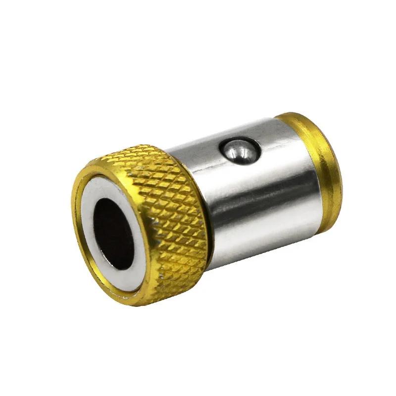 1 stk Universell Magnetisk Ring Legering Magnetisk Ring Skrutrekkerbits Korrosjonsbestandig Sterk Magnetiserer Borbits Magnetisk Ring