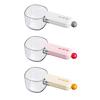 Pet Food Measuring Spoon with Scale Bag Sealing Clip Multi-functional Rice