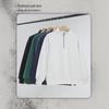 320g Stand Collar Half-Zip Unisex Hoodie - Trendy Loose Fit American Style