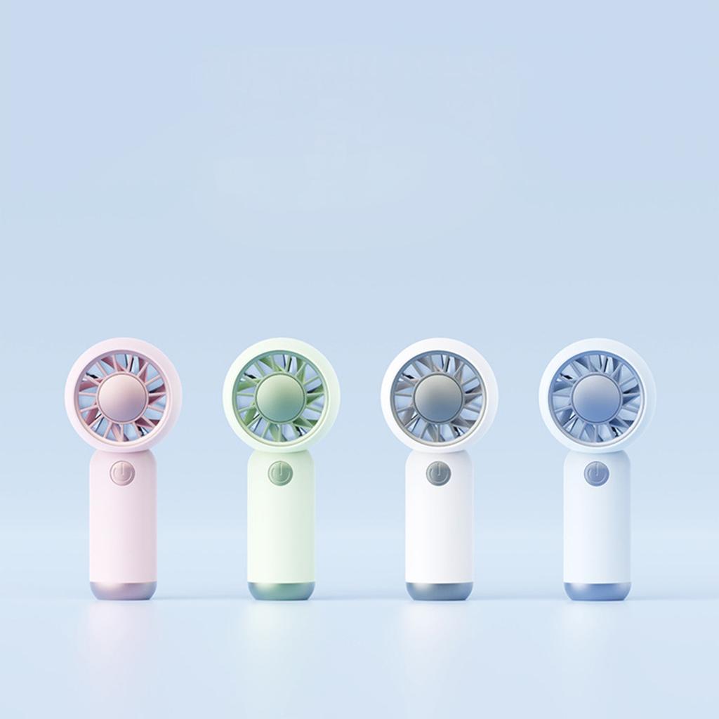 Handheld Fan Rechargeable, Portable Personal Fan with 3 Speeds 1-3 Hour Battery Life
