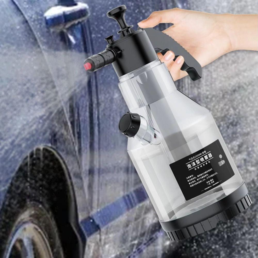 Pressure Relief Valve Snow Foam Side-Opening Lid Car Wash Sprayer Floor Cleaning
