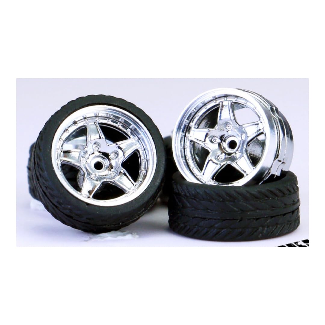 

Custom Wheel for 1 Mini Car 1/64 HW-I5 Approx. 11.0mm etc. [Item] срібний