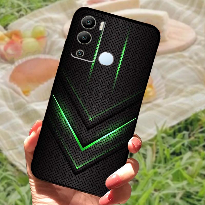 For Infinix Hot 12i Case 12 i X665B Silicone Soft TPU Phone Cover For Infinix Hot 12 Pro X668C Cases Hot12 X6817 Bumper Fundas