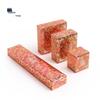 Rose Gold Jewelry Box: Auspicious and Wishful for Rings, Bracelets, Necklaces, with Black Bottom for Elegant Storage