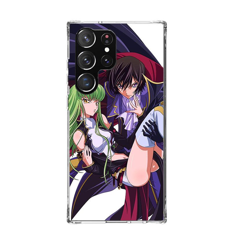Code Geass Anime Handyhülle Für Samsung Galaxy S26 S25 Edge S24 S23 FE S22 Ultra S21 Plus S20 + Fundas Cover Coque Galaxy S25 S2