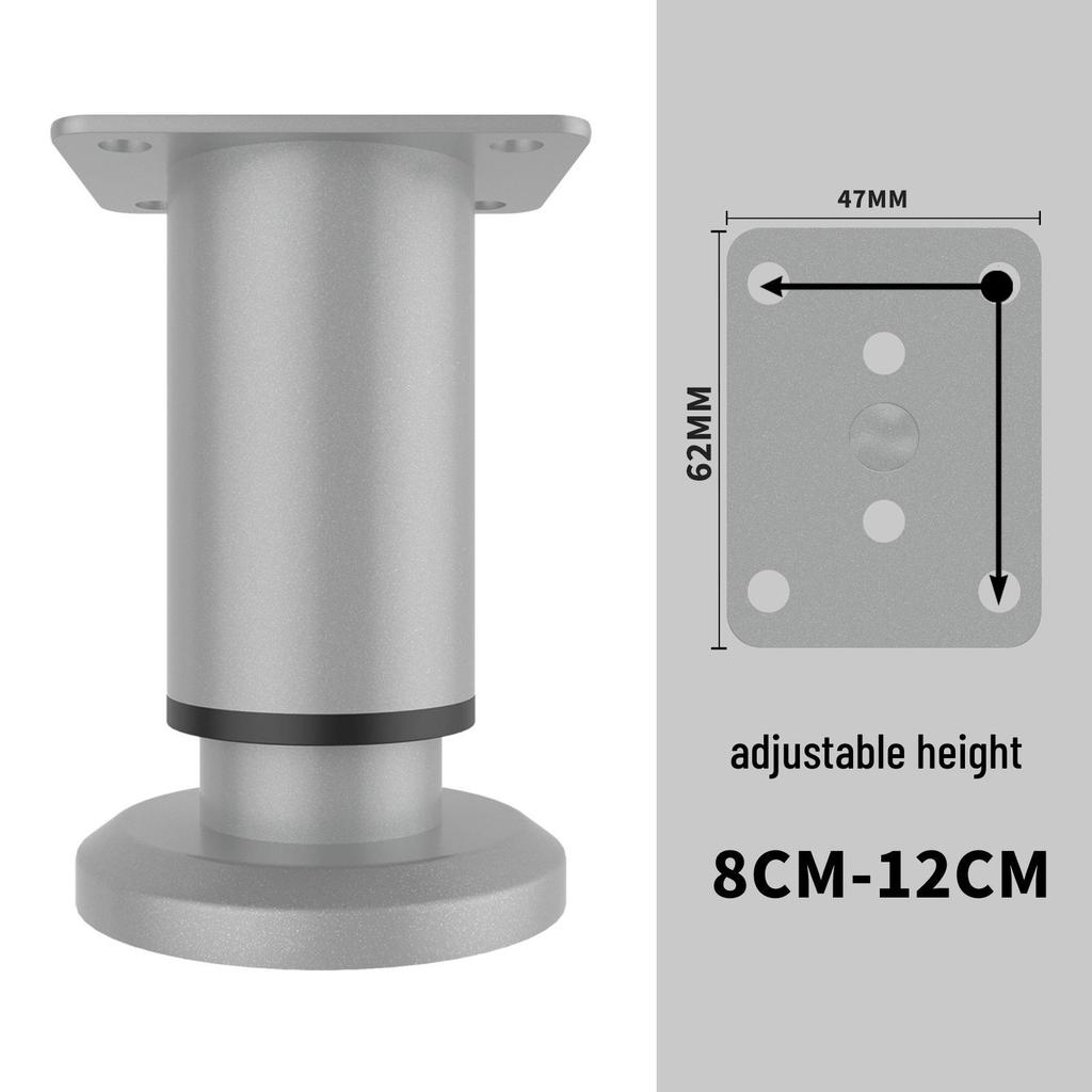 Adjustable Furniture Leg Brackets: Table, Sofa, TV Cabinet, Bed Support Feet & Heightening Pads