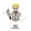 Jujutsu Kaisen Anime Bausteine Fushiguro Toji Tsukumo Yuki Hanao Choso MINI Cartoon Puzzle Bausteine Sammlung Geschenk