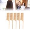 5pcs Heat Resistant Rat Tail Parting Comb Rounded Teeth Rat Tail Teasing Comb  Salon Use