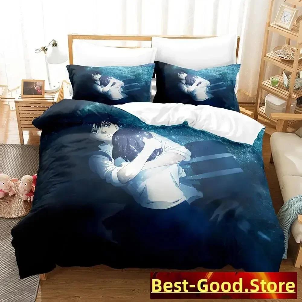3D AO HARU RIDE Bedding Set Single Twin Printed Bed Set With Pillowcase Bed Duvet Cover Soft Single Double Queen Super King Size