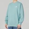 Nike Men's Logo Knit Crewneck Pullover Sweatshirt Blue BV2667-309