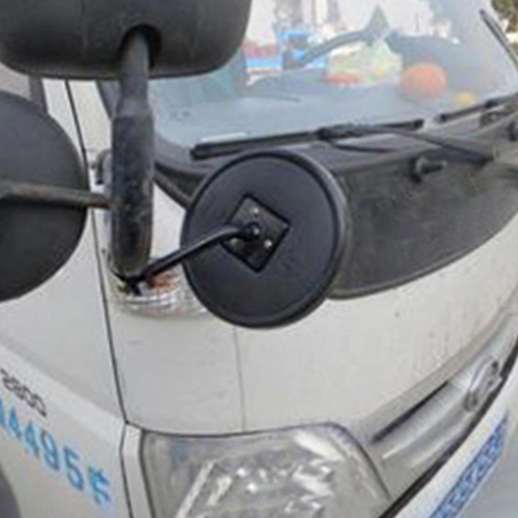 Großer runder Spiegel, Rückfahrassistent-Spiegel, LKW-Konvexspiegel Hochauflösender Rückspiegel 360