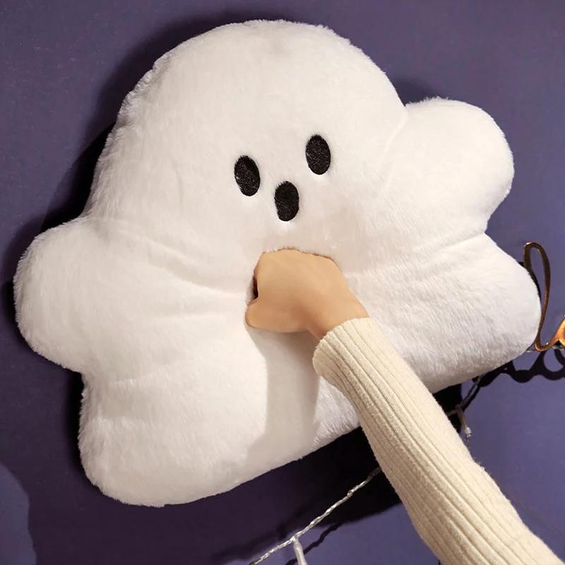 Halloween Plush Toy Pranking Ghost Creative Cloud Cushion Decorative Pillow Party Gift Doll Home Bedroom Decor
