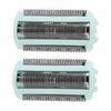 2pcs Foil Head Electric Trimmer Replacement Heads Wet and Dry Use Ladies Trimmer Head Replacement for BRL130 BRL140