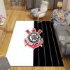 Cardiff City FC Flannel Pattern Square Carpet,Area Rug,Carpet Rug for Living Room Bedroom Sofa Playroom Decor,Non-slip Floor Mat