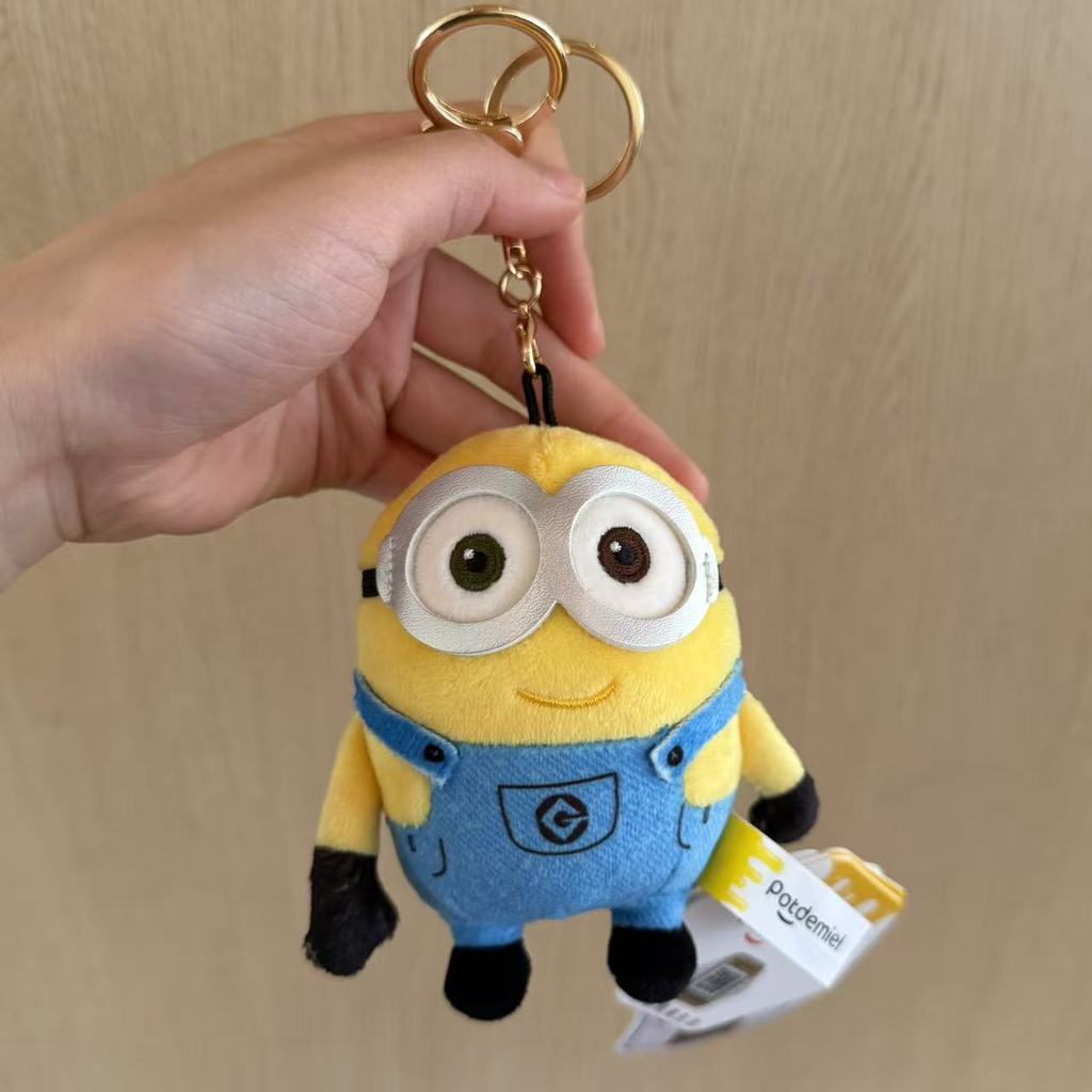 Minions And Monsters Plush Keychain Toy With Cartoon Style For Kids And Collectors