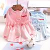 Skin-friendly Puppy Skirt Lovely Pet Dress Pet Clothes Dog Summer Dress  Spring/Summer