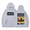 OASIS Live 25 Tour 2025 Vintage Hoodies Men Fashion Hip-hop  Oversized Tracksuit Gothic Punk High Quality Pullover Streetwear