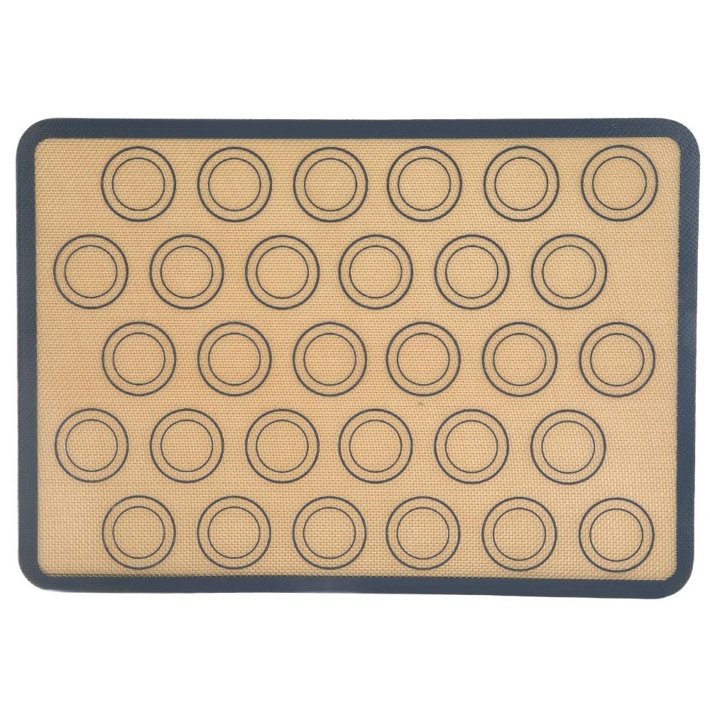 Fiberglass Silicone Baking Mat Food Grade Silicone Oven Liner Cookie Baking Mat  Pizza Bread Baking