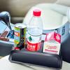 Car Seat Water Cup Holder with Armrest and Storage Box