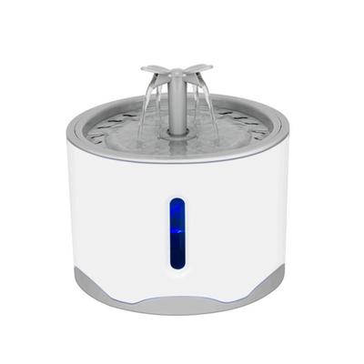 2021 Nueva Fuente de Agua para Gatos de 2.6L Dispensador Eléctrico de Agua Filtración Circulante Cuenco Comedero para Mascotas Gatos
