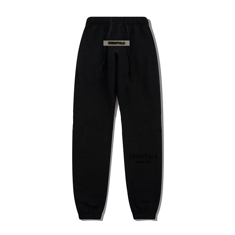 Fear of God Essentials Unisex Fleece Hoodie - Trendy Printed Sweatshirt