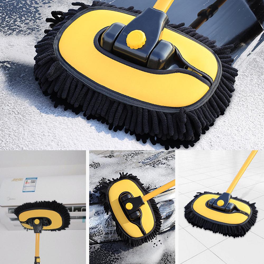 Perie de spălat mașina Mop de spălat curățare cu moale Accesorii de spălat mașina Fără zgârieturi pentru Mașină Camion SUV Pickup