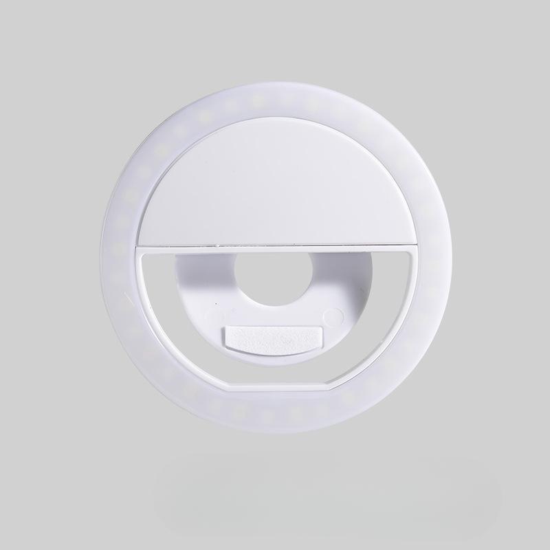 

Светодиодное световое кольцо с USB-зарядным устройством для телефона, совместимое с мобильным телефоном белый