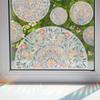 Colorful Sun Catcher Window Stickers Rainbow Prisms Sunlight Cloud Floral Decals PVC Flower Butterfly Bee Glass Static Sticker