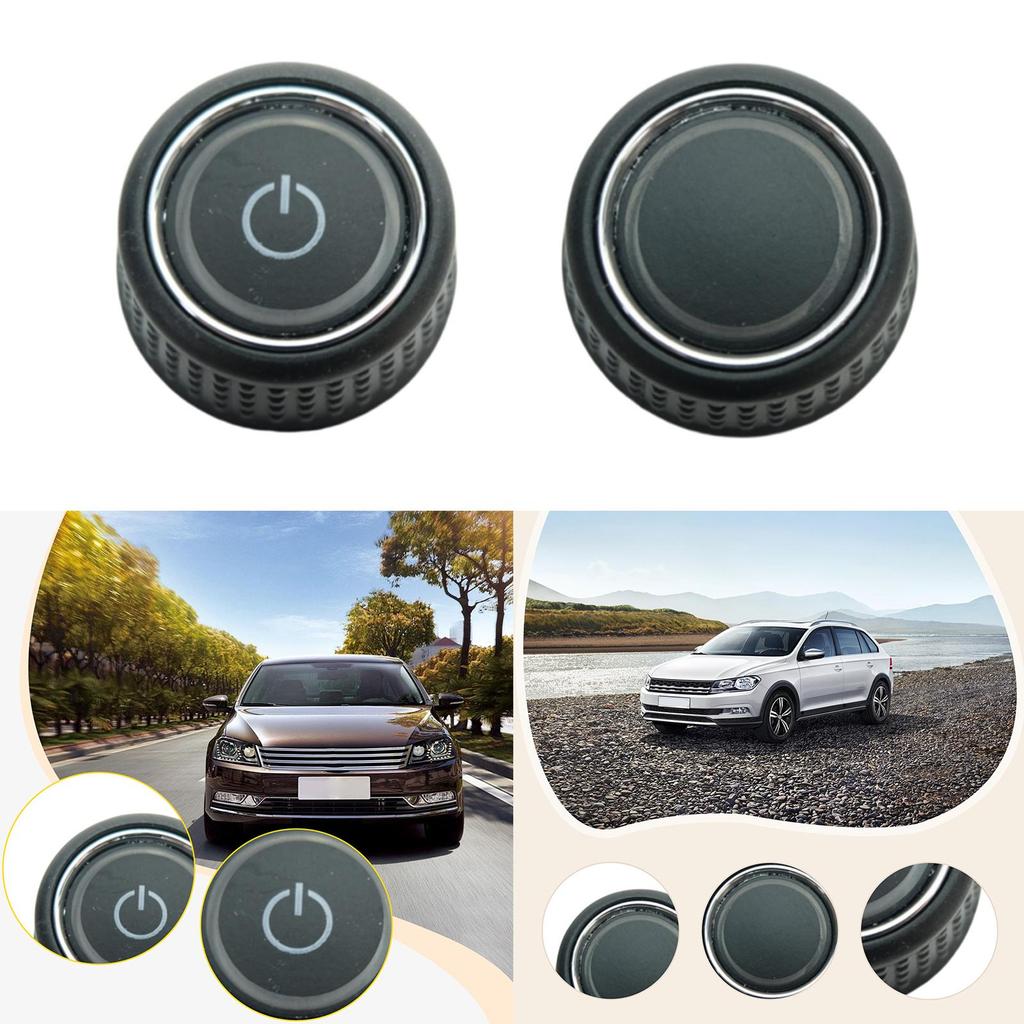 Radio Display Screen Button Trim Rsn315 Car Front Console Radio Volumes Knob for Volkswagen Golf 2010 To 2013 Fittings