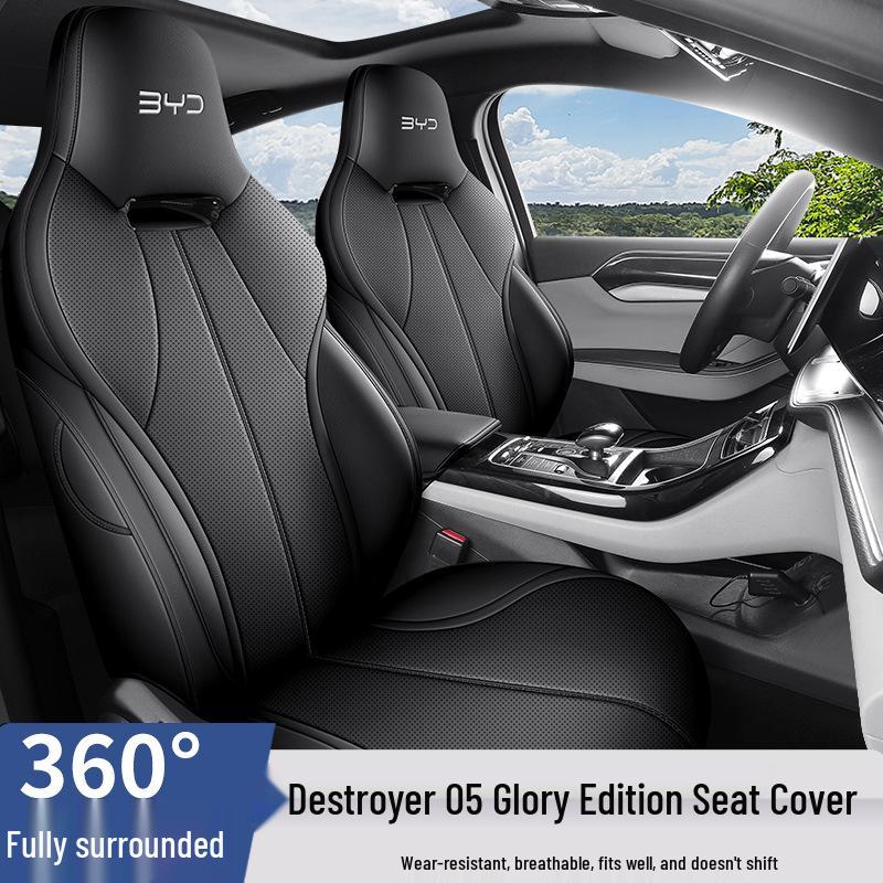 BYD Destroyer 05 Five-Seater Full Leather Car Seat Cushion - Universal All-Season Fit