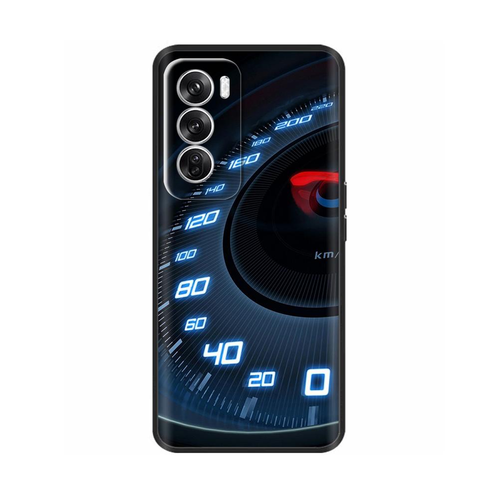 For OPPO Reno 12 5G Case Flower Painted Soft TPU Silicone Case Cover for Oppo Reno12 Pro Protective Shells On Reno 12Pro Capa
