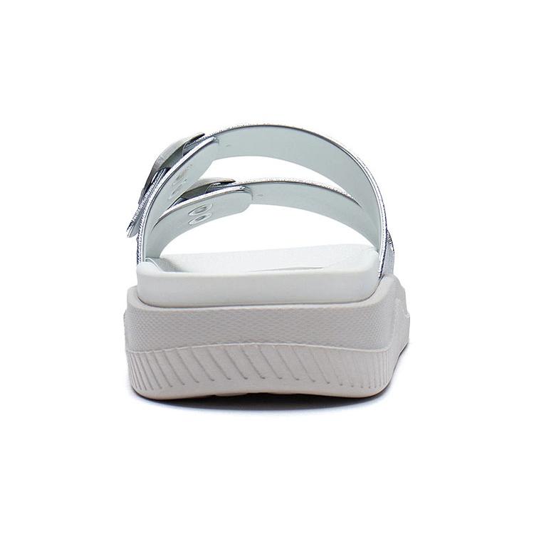 Li Ning Clap EVA Slide Slippers Women's Silver AGAS004-2