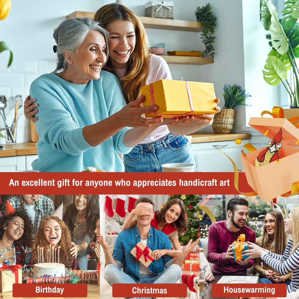 2 Pcs Funny Window Decor Peeping Rooster Acrylic Window Corner Decor Handmade Peeping Rooster Window Clings Charming Rooster