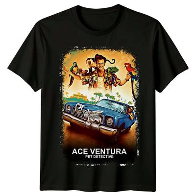 Ace Ventura- Pet Detective (1994) Movie Poster Inspired T-Shirt Retro Tee Unisex