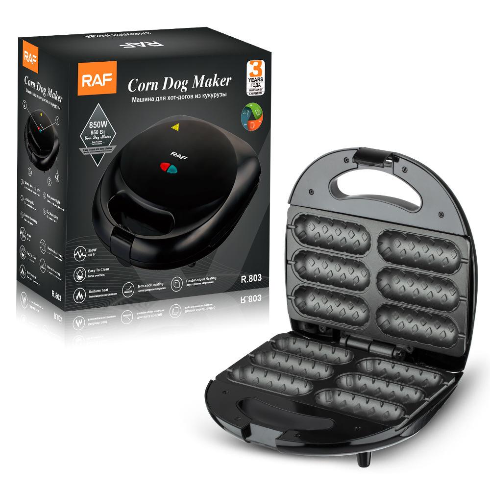 International Grilled Sausage and Hot Dog Roaster - Versatile Breakfast Sausage and Ham Pan-Grill Machine