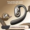 Słuchawki douszne Clip On True Wireless 5.4 BT Ear Clip Earbuds Słuchawki z przewodnictwem kostnym Odporne na pot HiFi Stereo Call Sports Zaczepy na uszy