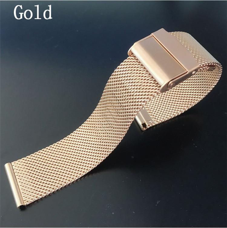 Milanese Watchband 12mm 14mm 16mm 18mm 20mm 22mm 24mm Universal Stainless Steel Metal Watch Band Strap Bracelet