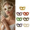 Costume Party Mask  Half Face Eye Mask Pvc Jazz Mask Lightweight For Themed Events Cosplay Stage Performance
